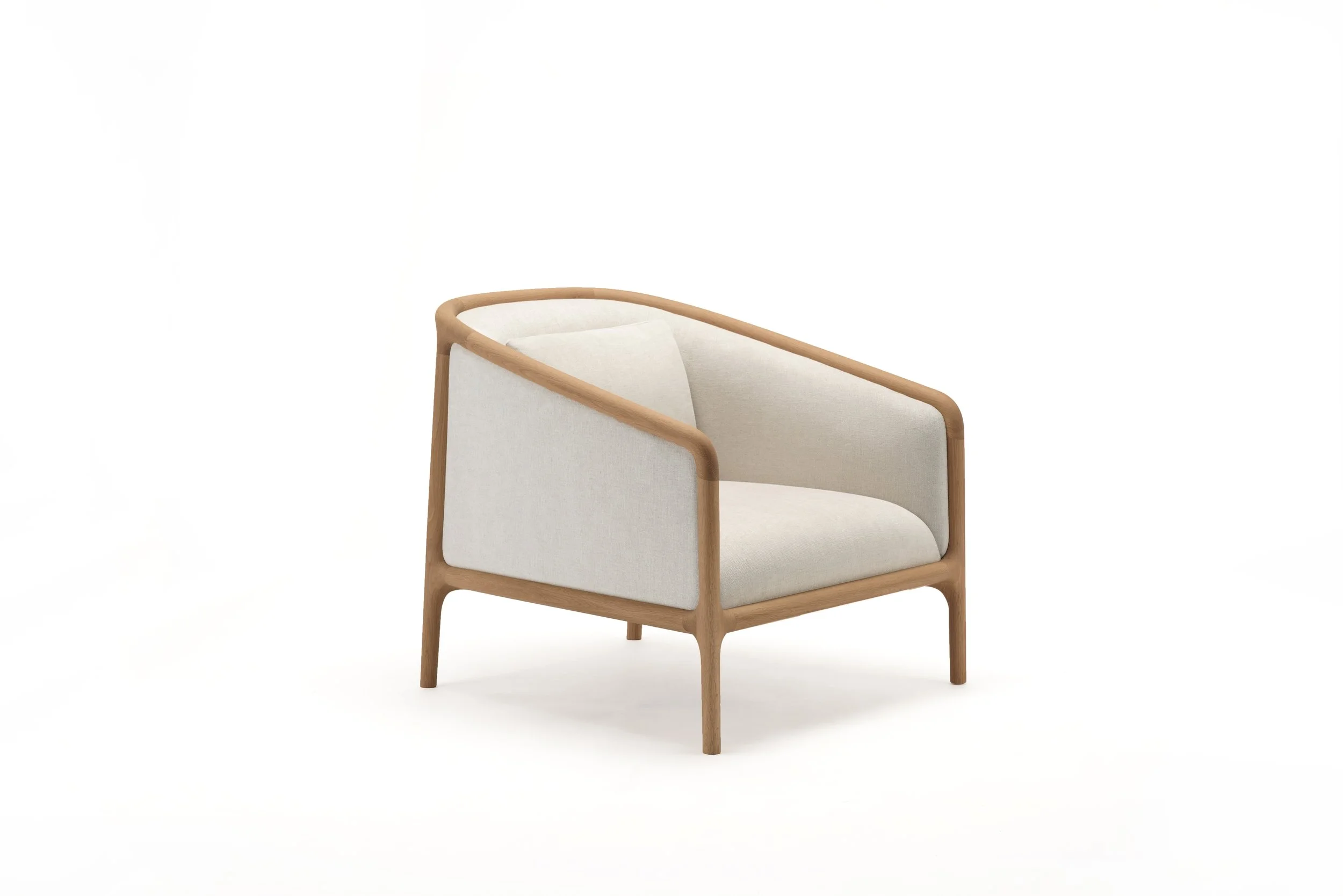 The NF-LC01 lounge chair by Norman Foster for Karimoku Case